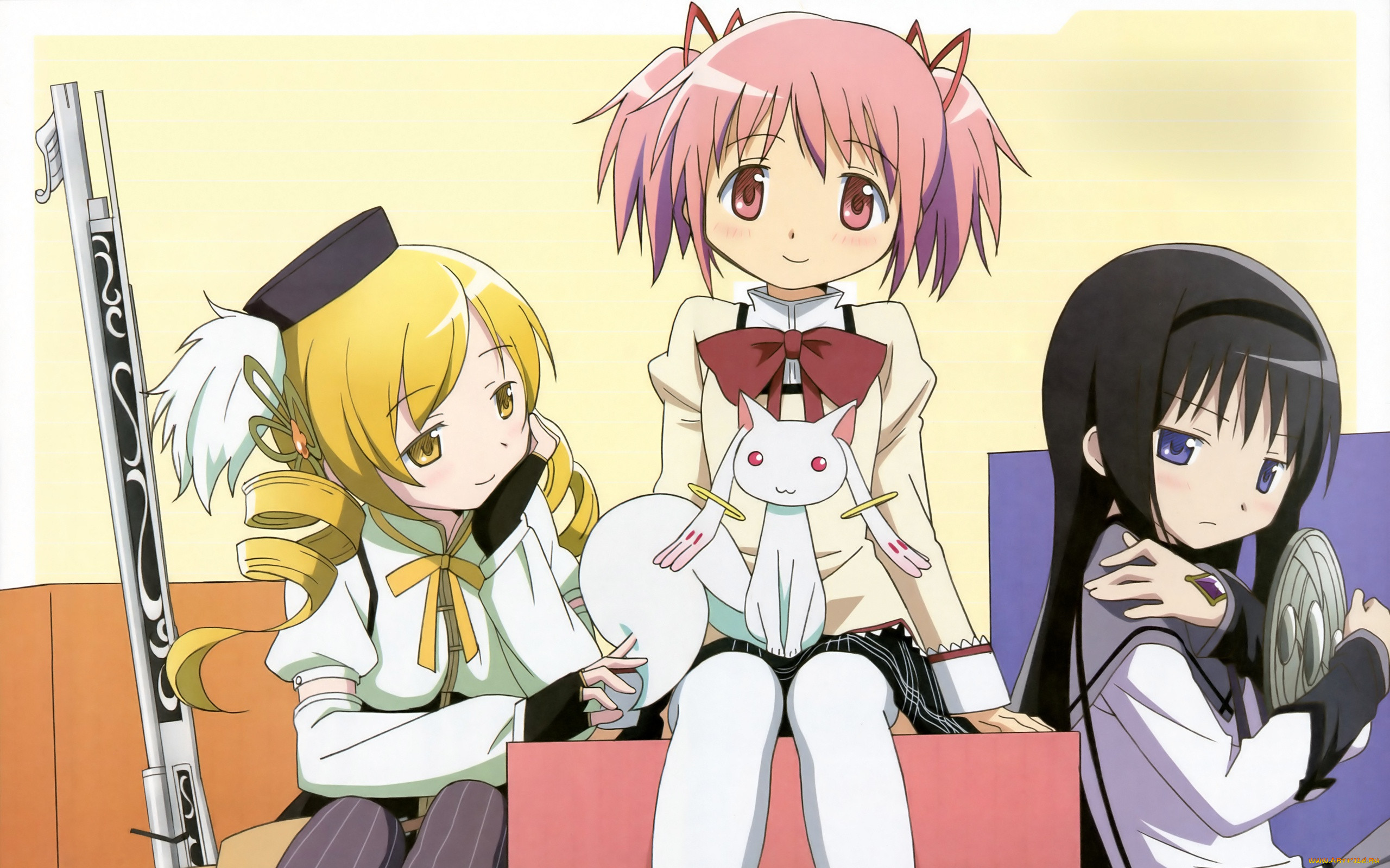 , mahou, shoujo, madoka, magika, magica, kaname, akemi, homura, tomoe, mami